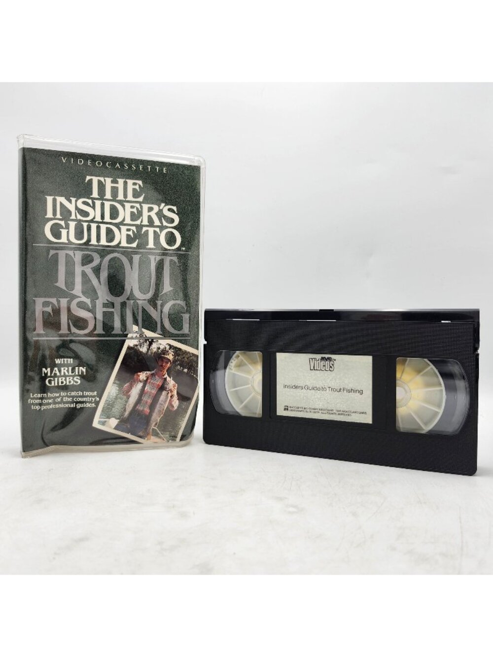 The Insiders Guide To Trout Fishing VHS Marlin Gibbs KVC Videos 1986